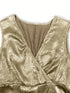 ruched-surplice-sleeveless-mini-dress Sophia's Trends - Sophia's Style-Gold-L